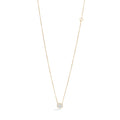 Recarlo Anniversary Anhänger mit Halskette - P01SC018/G040 (G040) aus Gelbgold mit Diamant