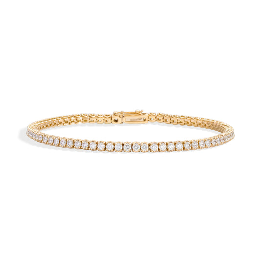 Anniversary Armband, Gelbgold • Diamant von Recarlo (T01SE730/G177)