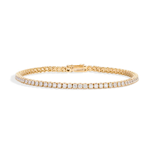 Recarlo Anniversary Armband - T01SE730G/300 (300) aus Gelbgold mit Diamant