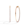 Recarlo Anniversary Creolen - E01CE016/G095 (G095) aus Gelbgold mit Diamant