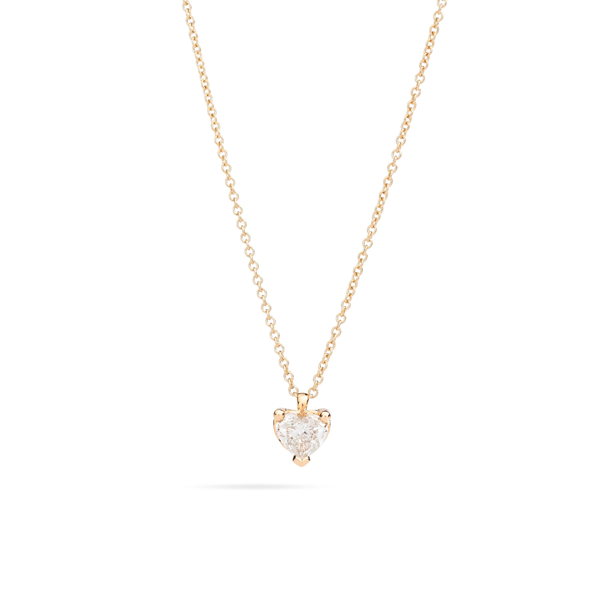 Recarlo Anniversary Love Anhänger mit Halskette - P67PX001/G031 (G031) aus Gelbgold mit Diamant