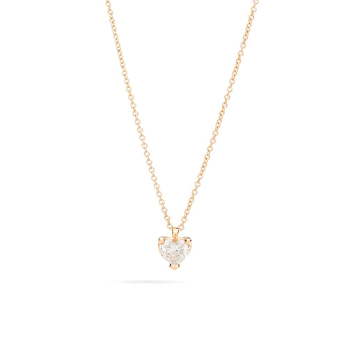 Recarlo Anniversary Love Anhänger mit Halskette - P67PX001/G031 (G031) aus Gelbgold mit Diamant