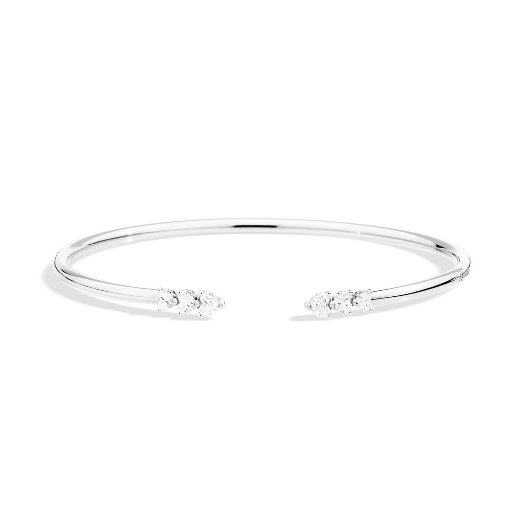 Recarlo Anniversary Love Armreif - B86RI011/071 (071) aus Weißgold mit Diamant