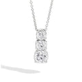 Recarlo Anniversary Love Halskette - P01TS001/050 (050) aus Weißgold mit Diamant