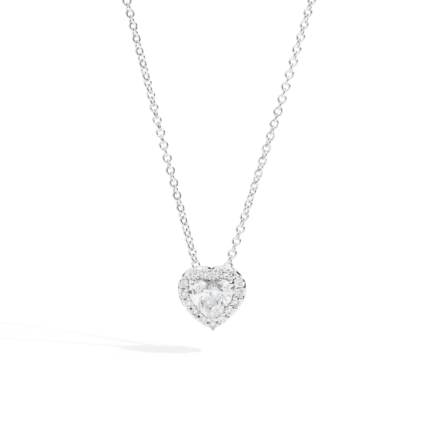 Anniversary Love Halskette, Weißgold • Diamant von Recarlo (P67SC022/039)