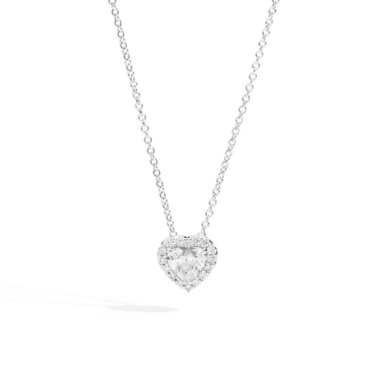 Anniversary Love Halskette, Weißgold • Diamant von Recarlo (P67SC022/039)
