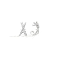 Recarlo Anniversary Love Ohrringe - E67CL017/130 (130) aus Weißgold mit Diamant