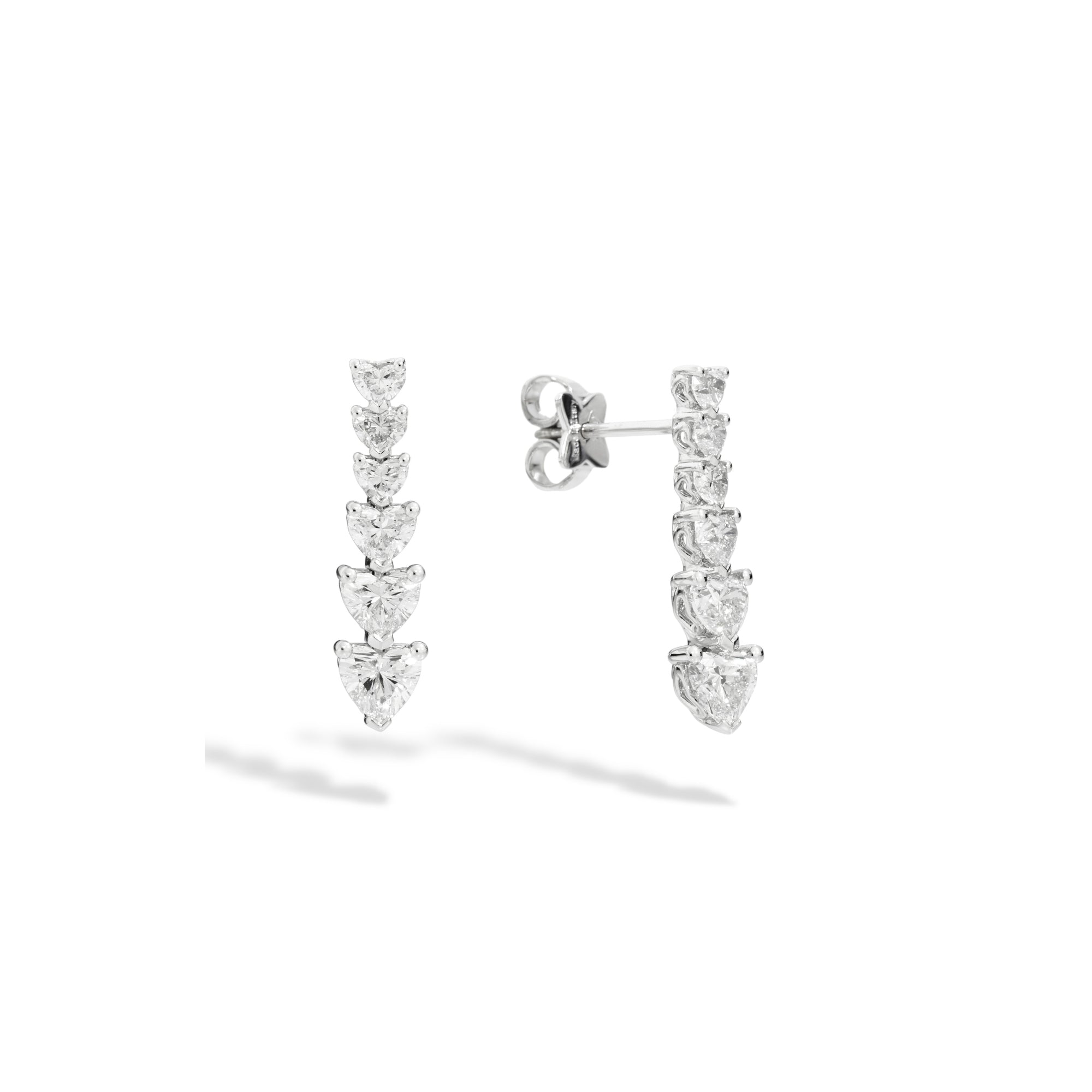 Recarlo Anniversary Love Ohrringe - E67DE001/245 (245) aus Weißgold mit Diamant