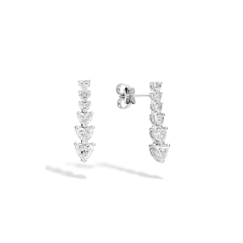 Recarlo Anniversary Love Ohrringe - E67DE001/245 (245) aus Weißgold mit Diamant
