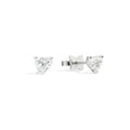 Recarlo Anniversary Love Ohrstecker - E67PX001/051 (051) aus Weißgold mit Diamant