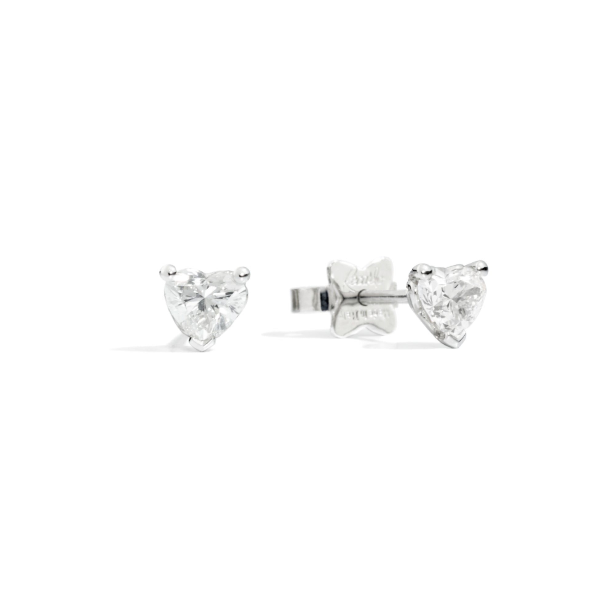 Recarlo Anniversary Love Ohrstecker - E67PX001/051 (051) aus Weißgold mit Diamant