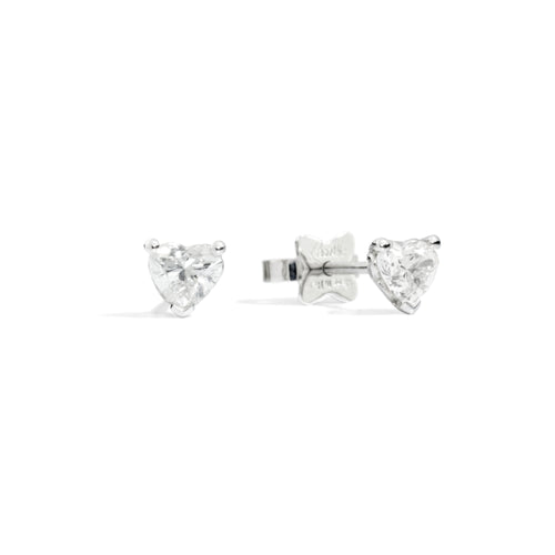 Recarlo Anniversary Love Ohrstecker - E67PX001/051 (051) aus Weißgold mit Diamant