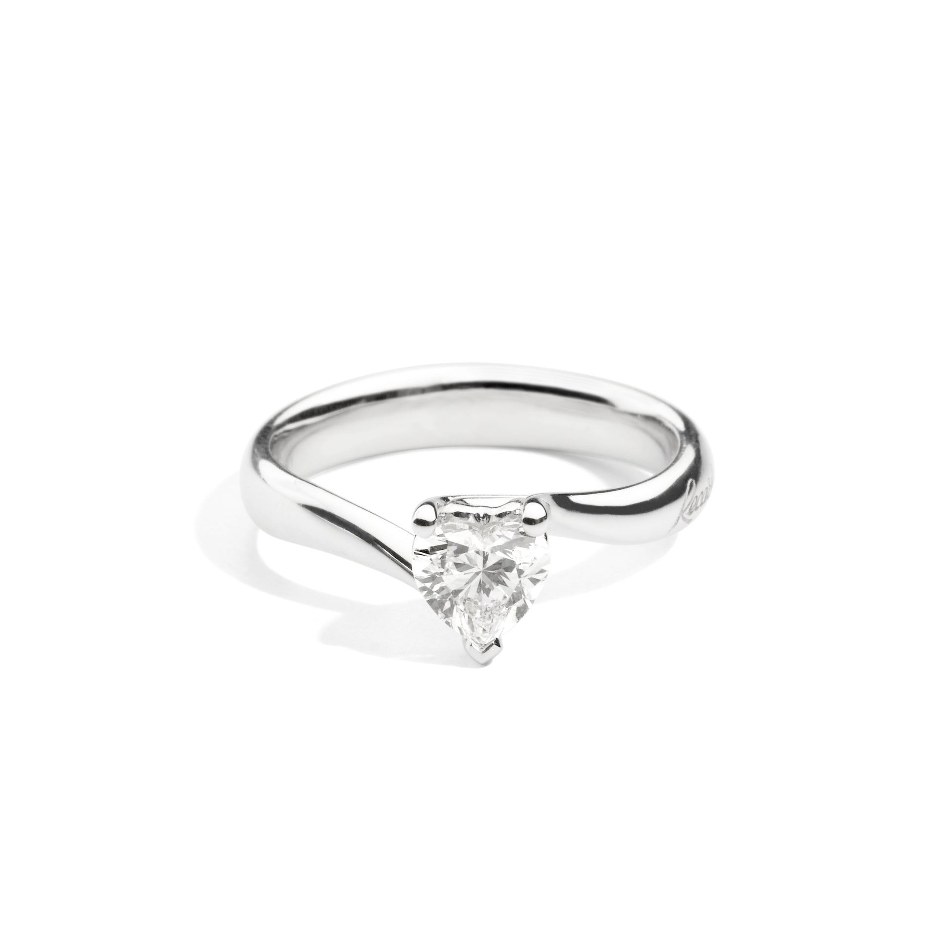 Recarlo Anniversary Love Ring - R67SO001/018 (018) aus Weißgold mit Diamant