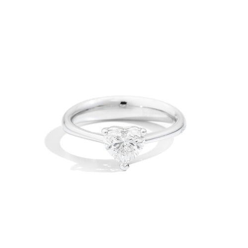 Recarlo Anniversary Love Ring - R67SO012/021 (021) aus Weißgold mit Diamant