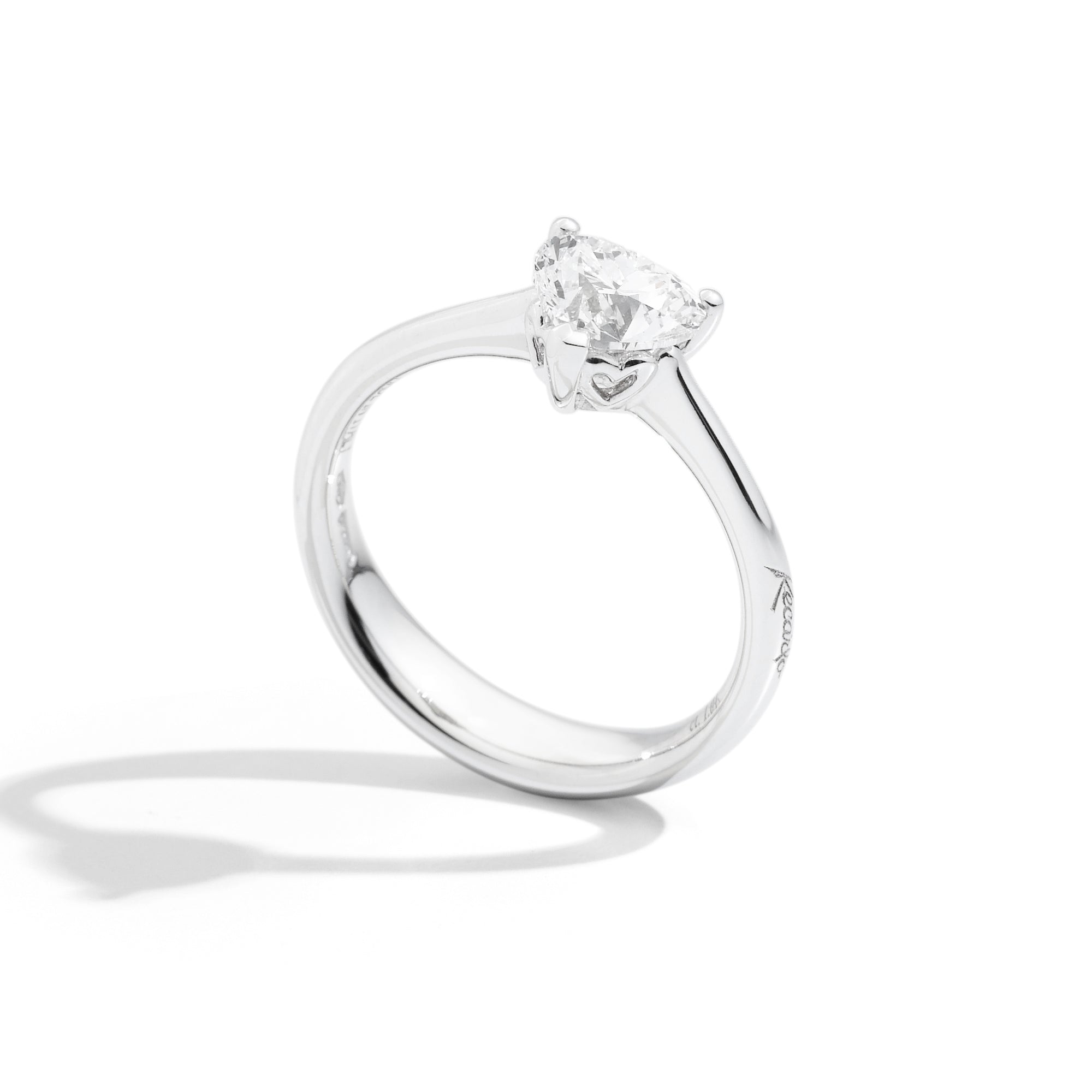 Recarlo Anniversary Love Ring - R67SO012/021 (021) aus Weißgold mit Diamant