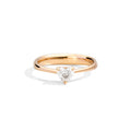 Recarlo Anniversary Love Ring - R67SO012/024 (024) aus Gelbgold mit Diamant