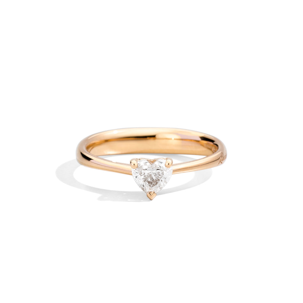 Recarlo Anniversary Love Ring - R67SO012/G013 (G013) aus Gelbgold mit Diamant
