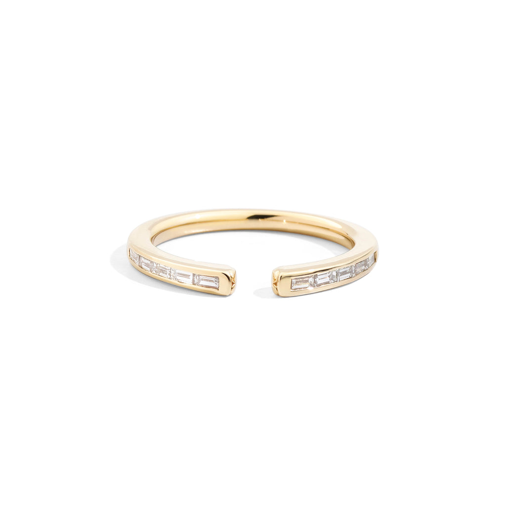 Recarlo Anniversary More Ring - R01FN001/G021 (G021) aus Gelbgold mit Diamant