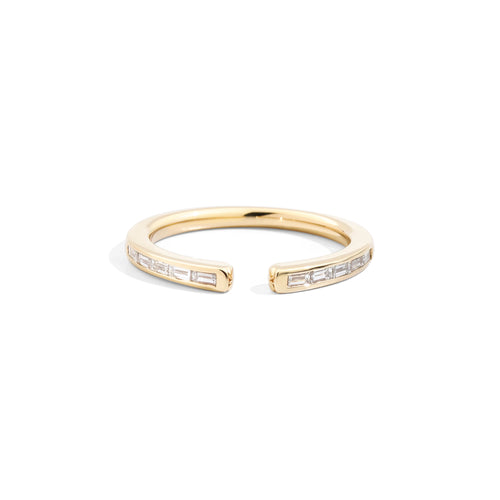 Recarlo Anniversary More Ring - R01FN001/G021 (G021) aus Gelbgold mit Diamant