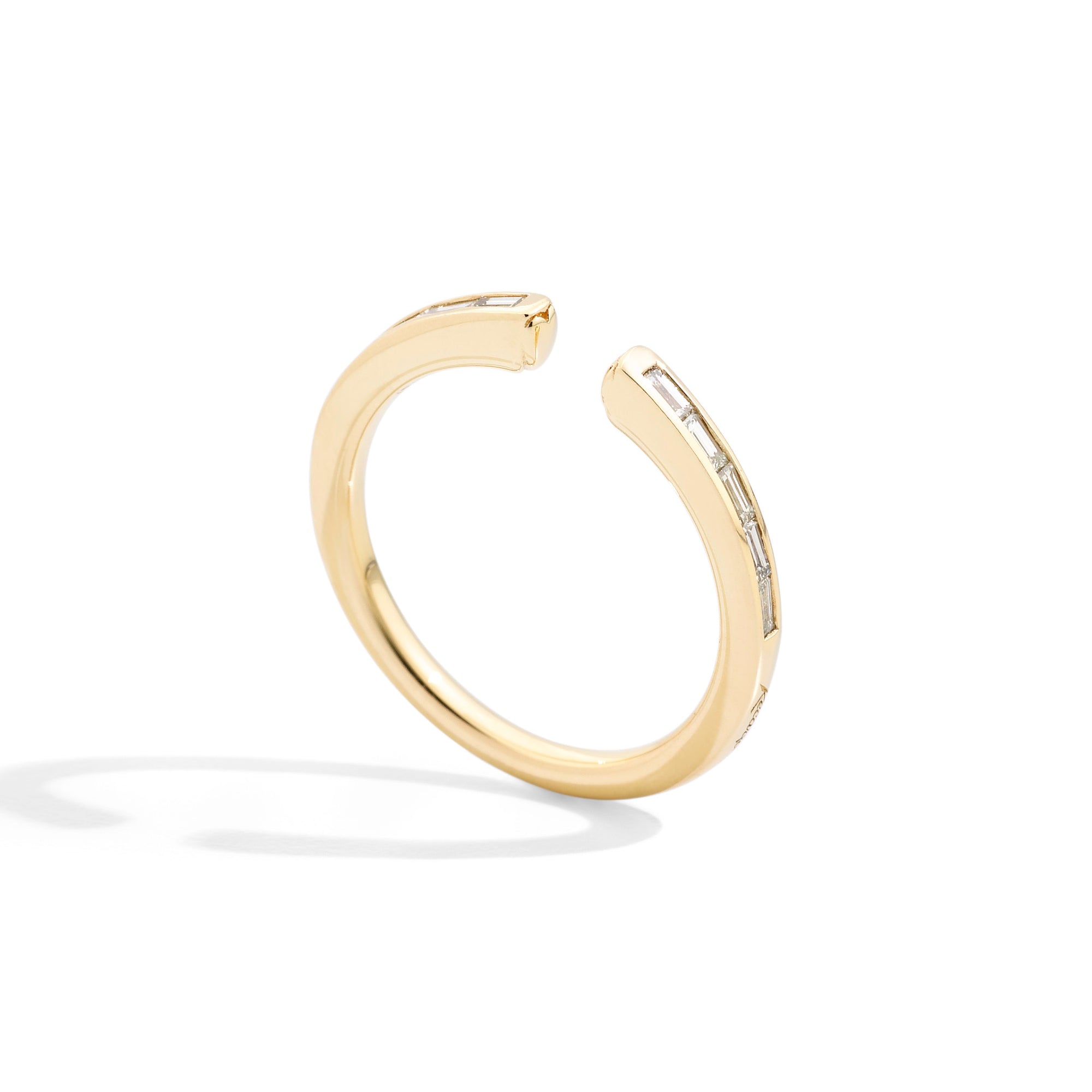 Recarlo Anniversary More Ring - R01FN001/G021 (G021) aus Gelbgold mit Diamant