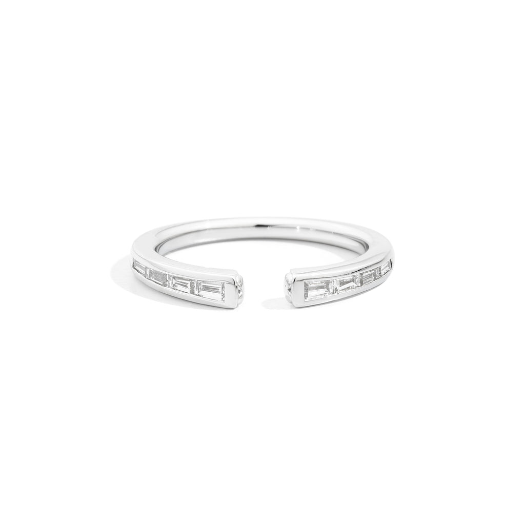 Recarlo Anniversary More Ring - R01FN002/038 (038) aus Weißgold mit Diamant