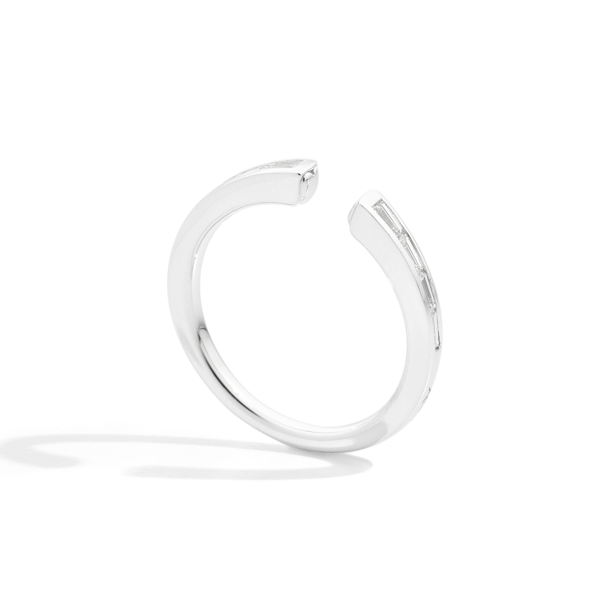 Recarlo Anniversary More Ring - R01FN002/038 (038) aus Weißgold mit Diamant