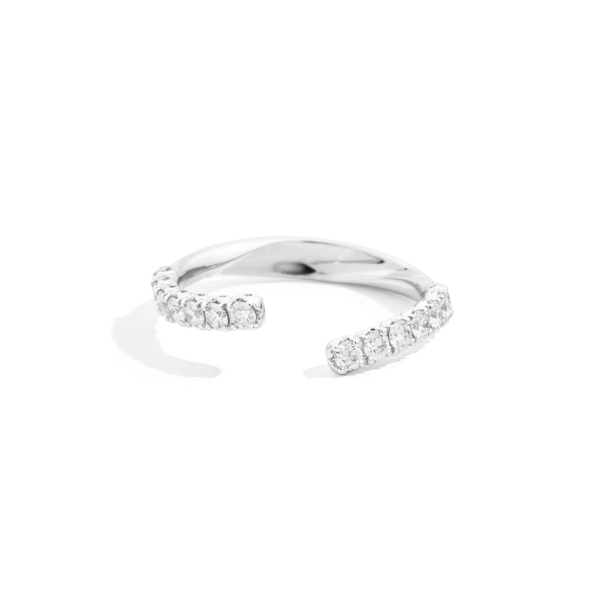 Recarlo Anniversary More Ring - R01FN004/055 (055) aus Weißgold mit Diamant