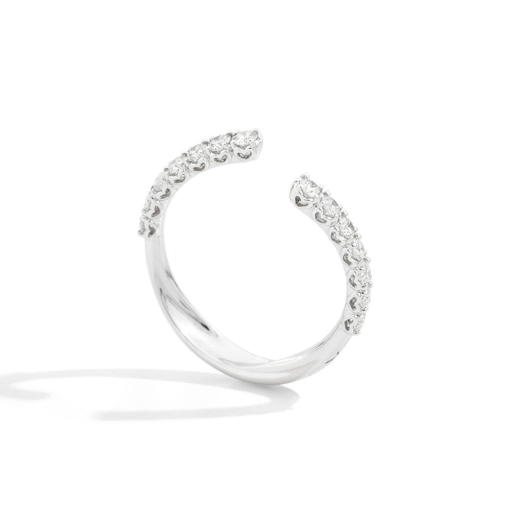 Recarlo Anniversary More Ring - R01FN004/055 (055) aus Weißgold mit Diamant