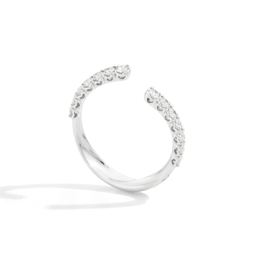 Recarlo Anniversary More Ring - R01FN004/055 (055) aus Weißgold mit Diamant