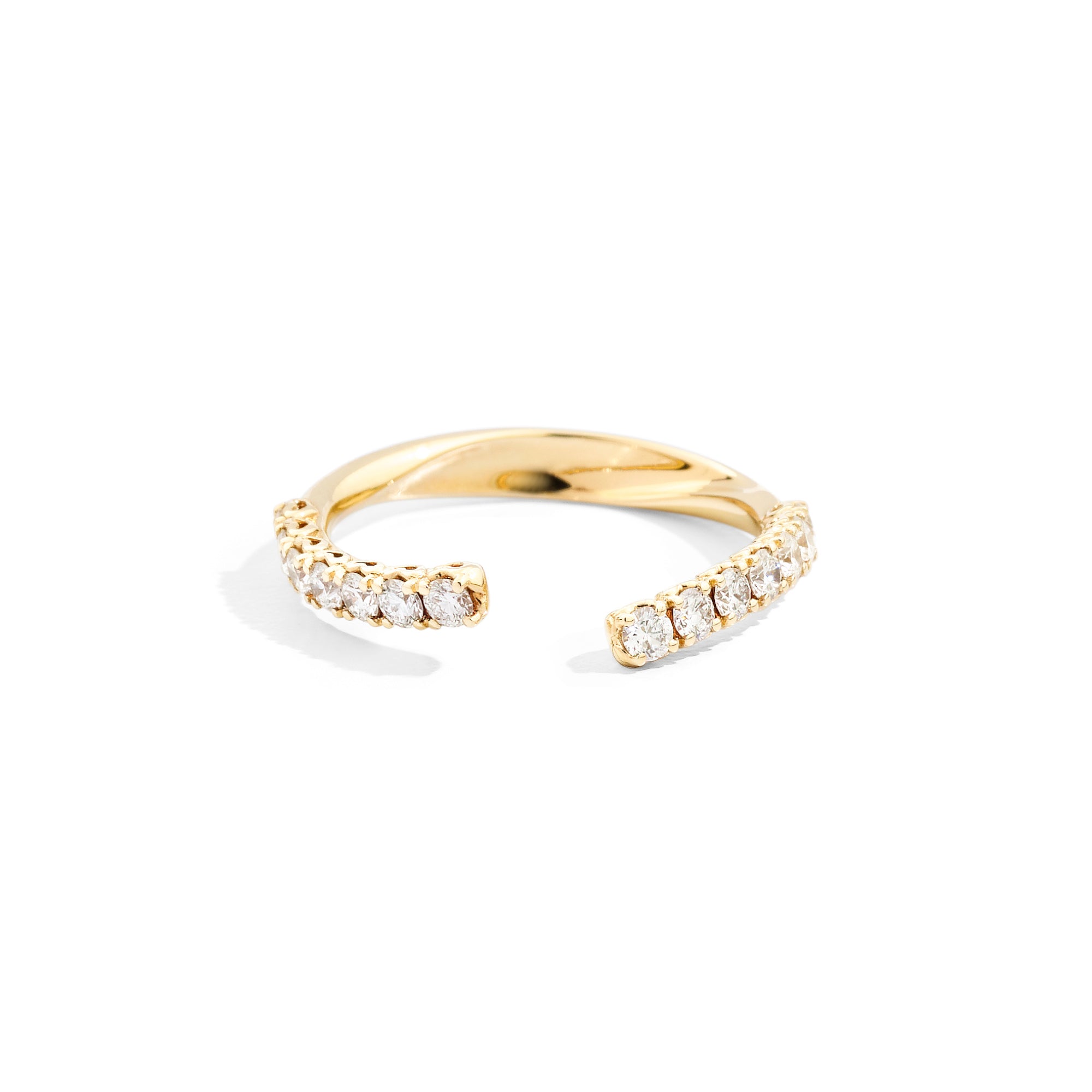 Recarlo Anniversary More Ring - R01FN004/G055 (G055) aus Gelbgold mit Diamant