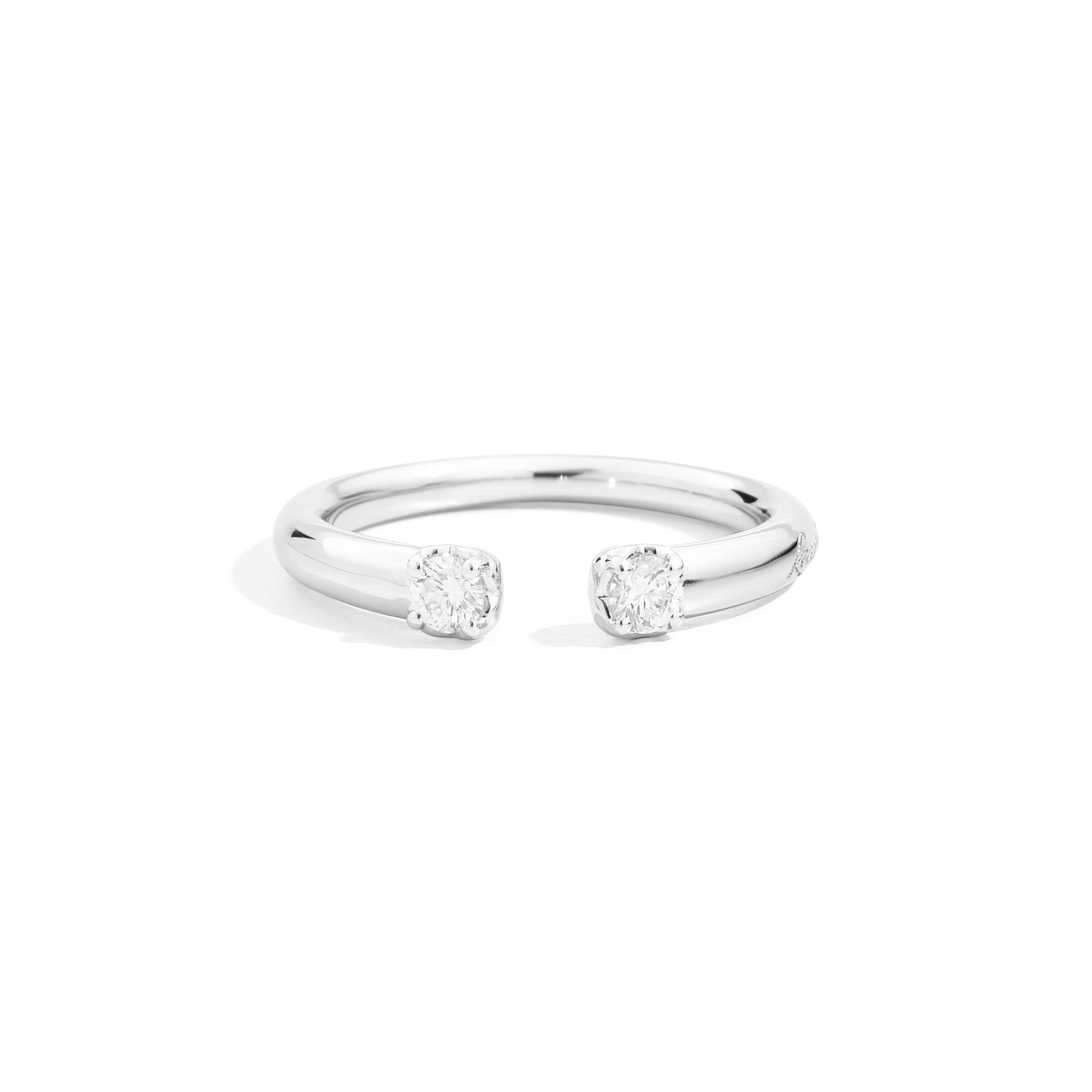 Recarlo Anniversary More Ring - R01FN005/020 (020) aus Weißgold mit Diamant