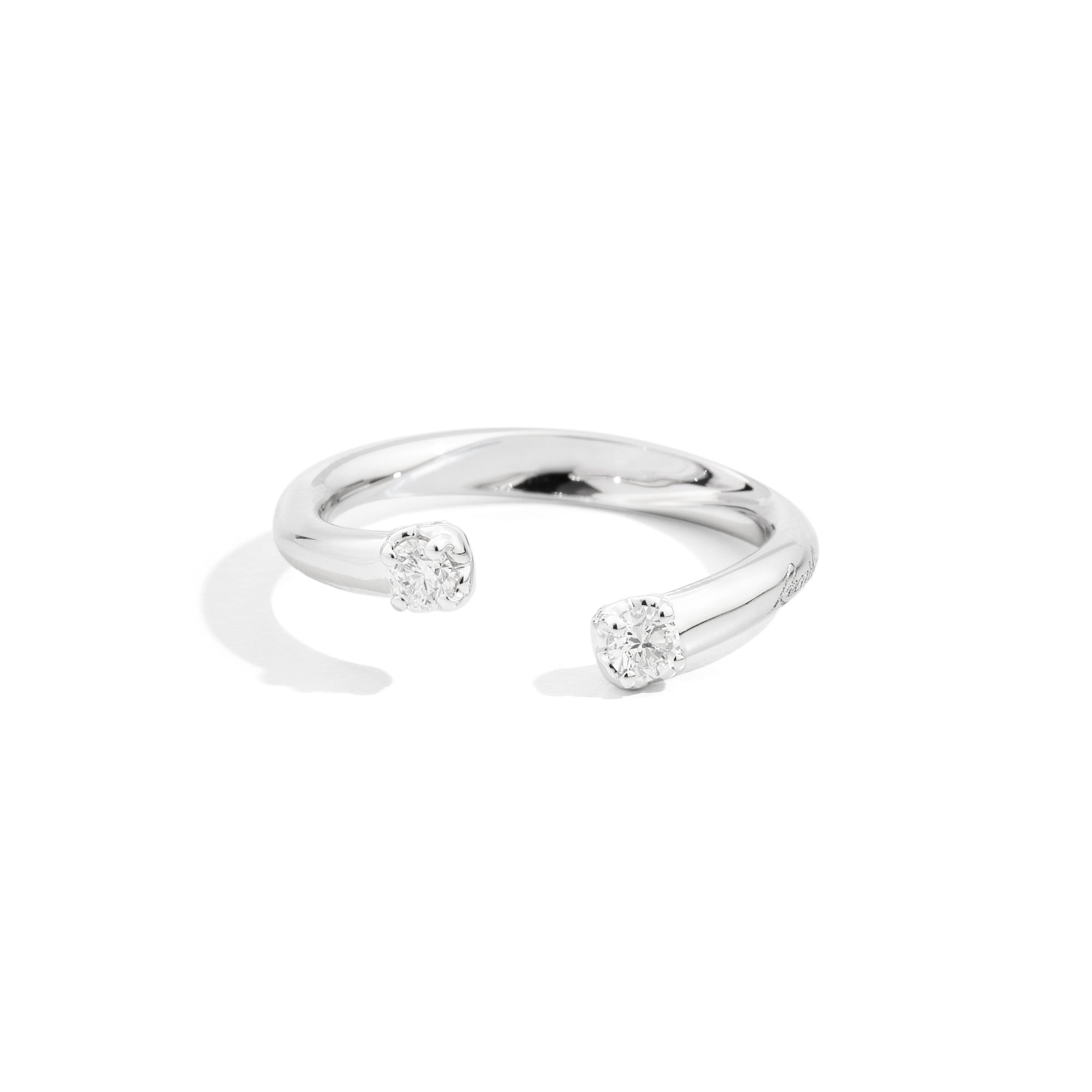 Recarlo Anniversary More Ring - R01FN006/020 (020) aus Weißgold mit Diamant