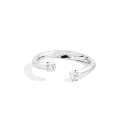 Recarlo Anniversary More Ring - R01FN006/020 (020) aus Weißgold mit Diamant