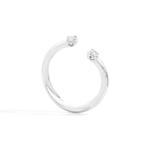 Recarlo Anniversary More Ring - R01FN006/020 (020) aus Weißgold mit Diamant