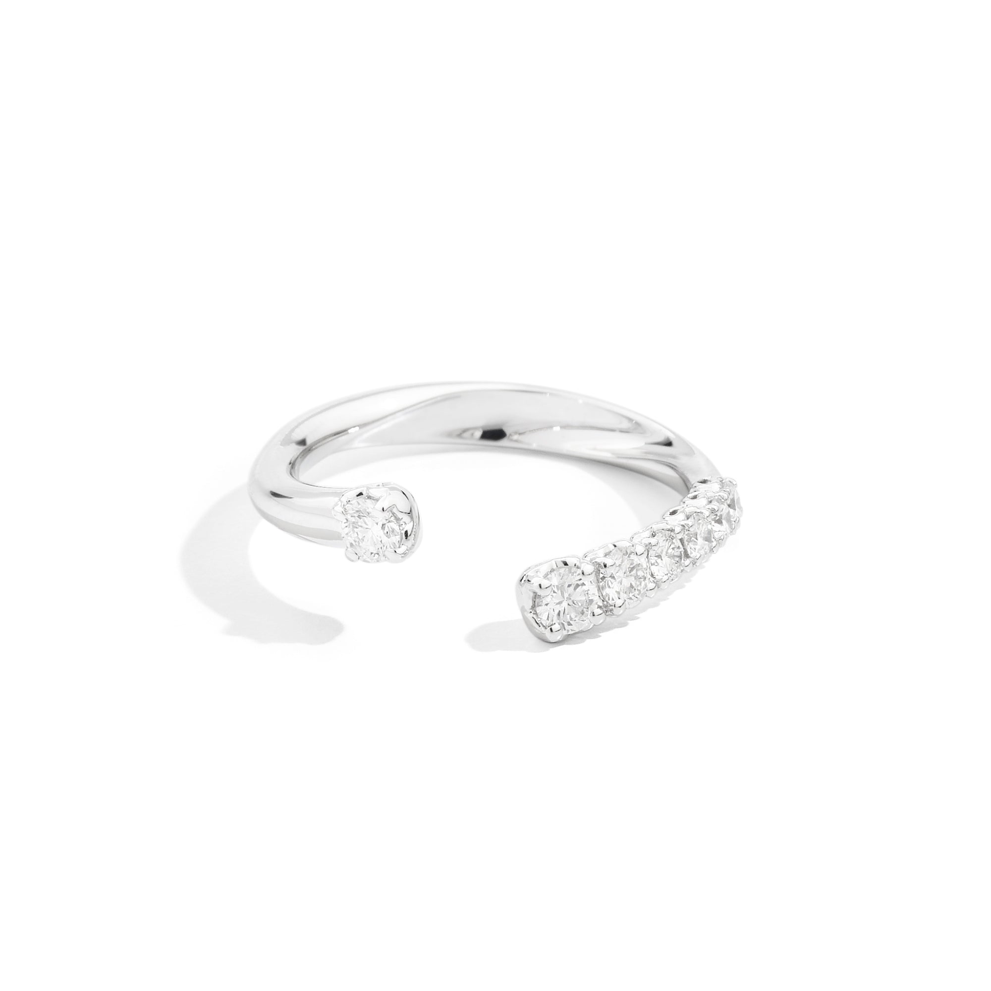 Recarlo Anniversary More Ring - R01FN007/044 (044) aus Weißgold mit Diamant