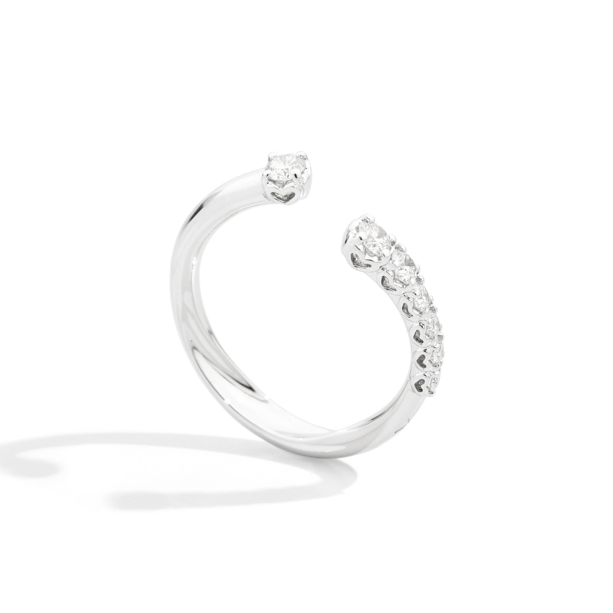 Recarlo Anniversary More Ring - R01FN007/044 (044) aus Weißgold mit Diamant