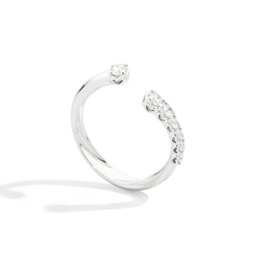 Recarlo Anniversary More Ring - R01FN007/044 (044) aus Weißgold mit Diamant
