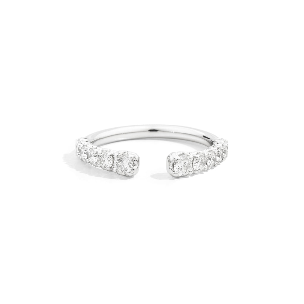 Recarlo Anniversary More Ring - R01FN008/066 (066) aus Weißgold mit Diamant