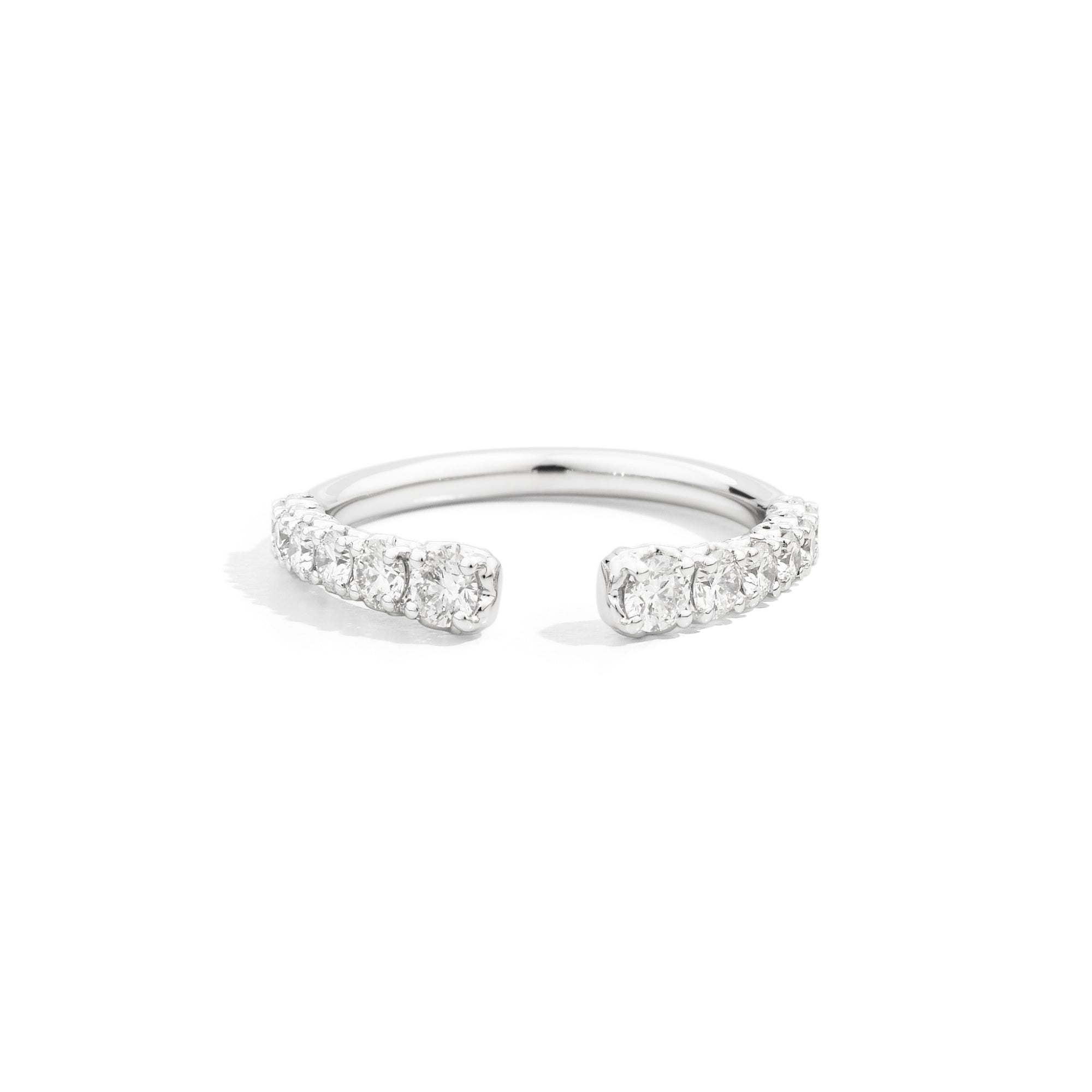 Recarlo Anniversary More Ring - R01FN008/066 (066) aus Weißgold mit Diamant