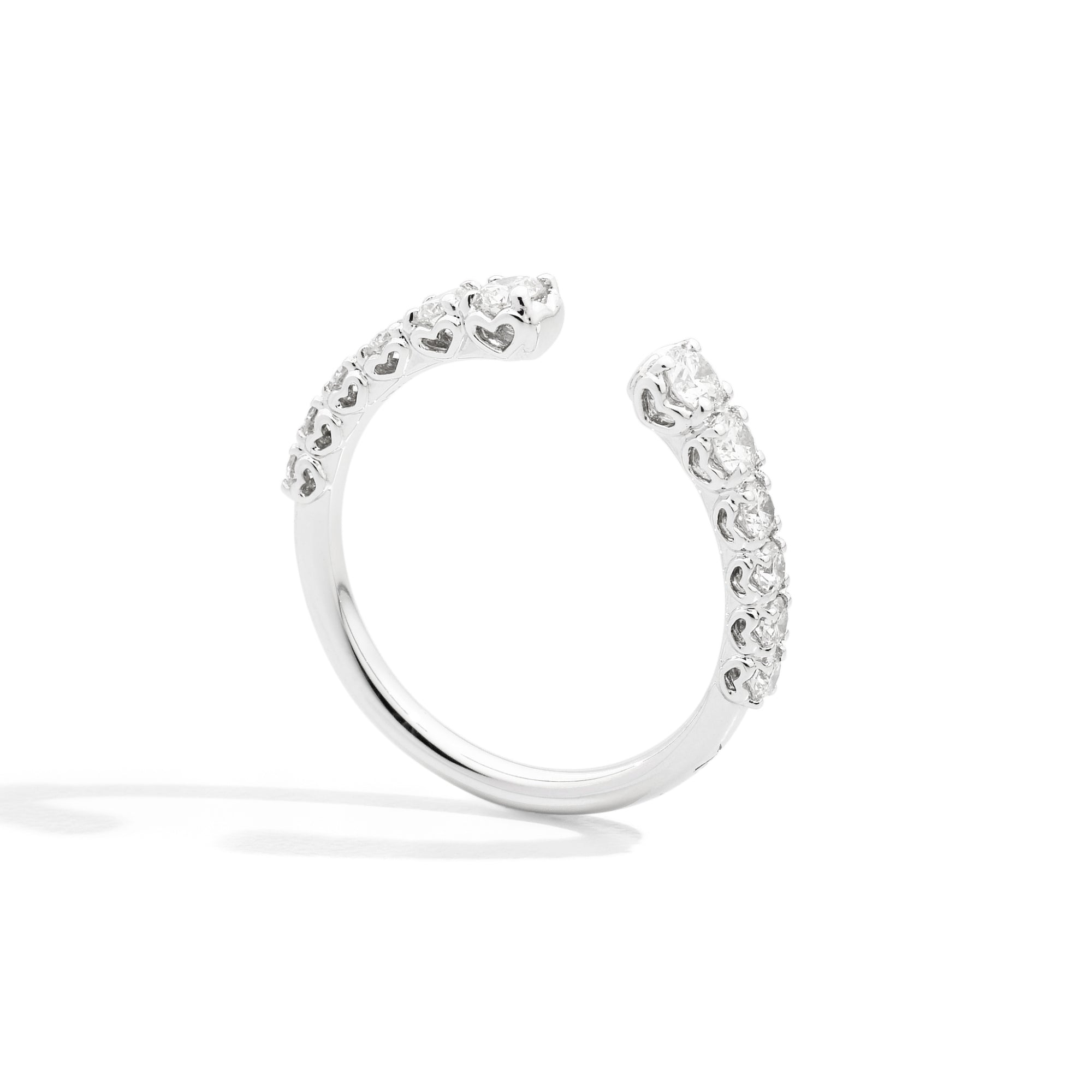 Recarlo Anniversary More Ring - R01FN008/066 (066) aus Weißgold mit Diamant