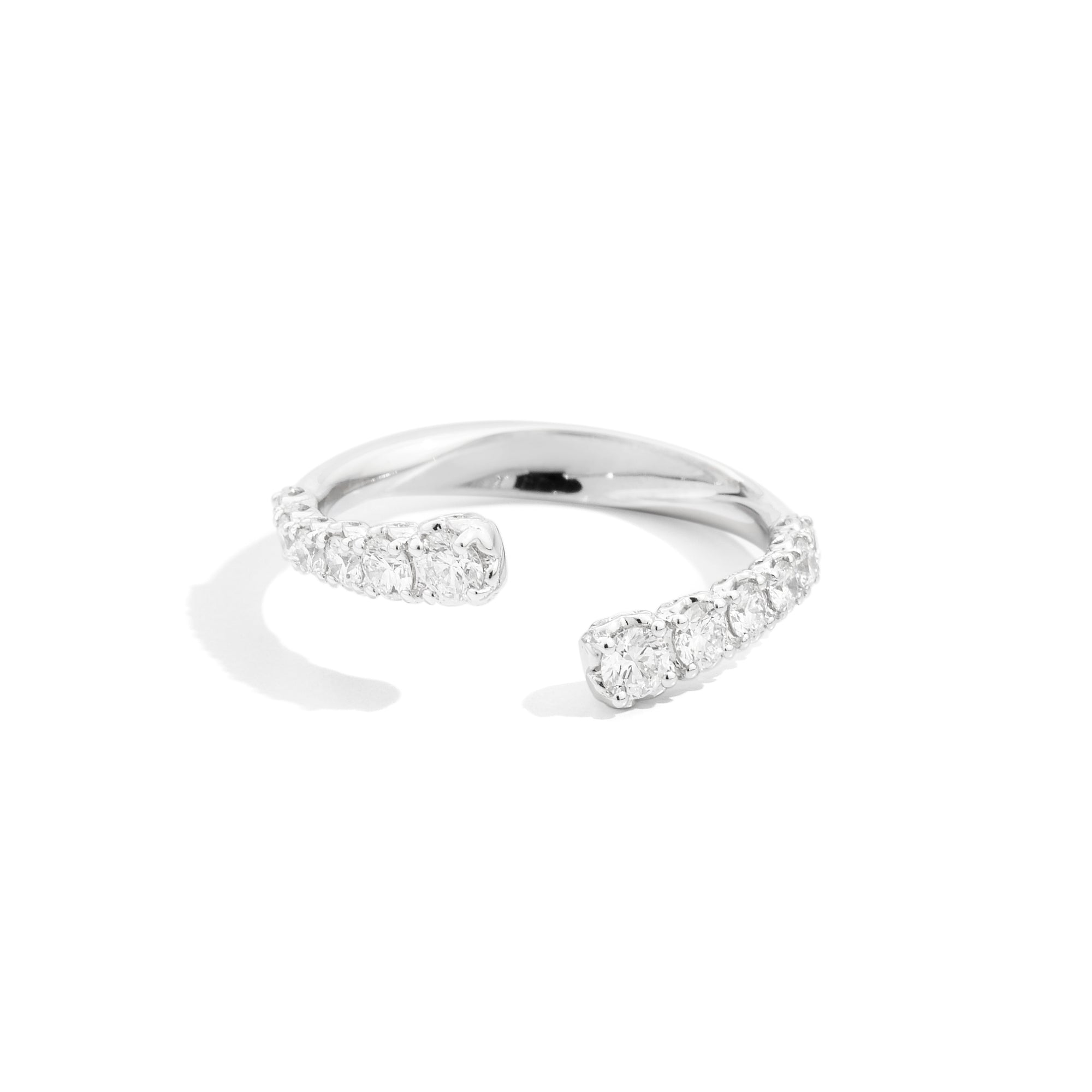 Recarlo Anniversary More Ring - R01FN009/066 (066) aus Weißgold mit Diamant
