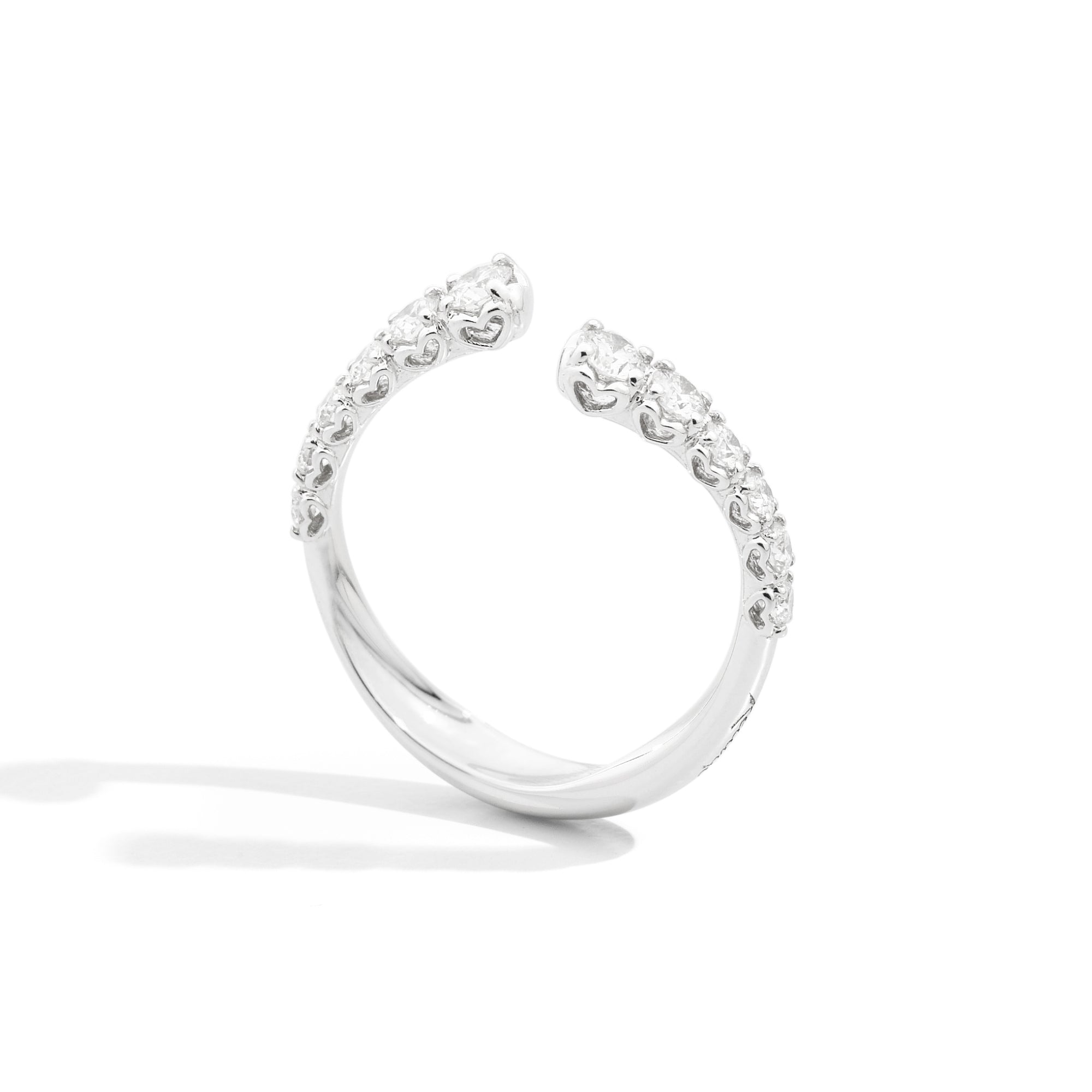 Recarlo Anniversary More Ring - R01FN009/066 (066) aus Weißgold mit Diamant