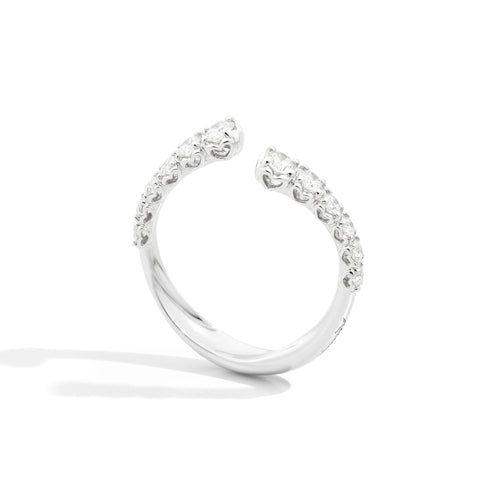Recarlo Anniversary More Ring - R01FN009/066 (066) aus Weißgold mit Diamant