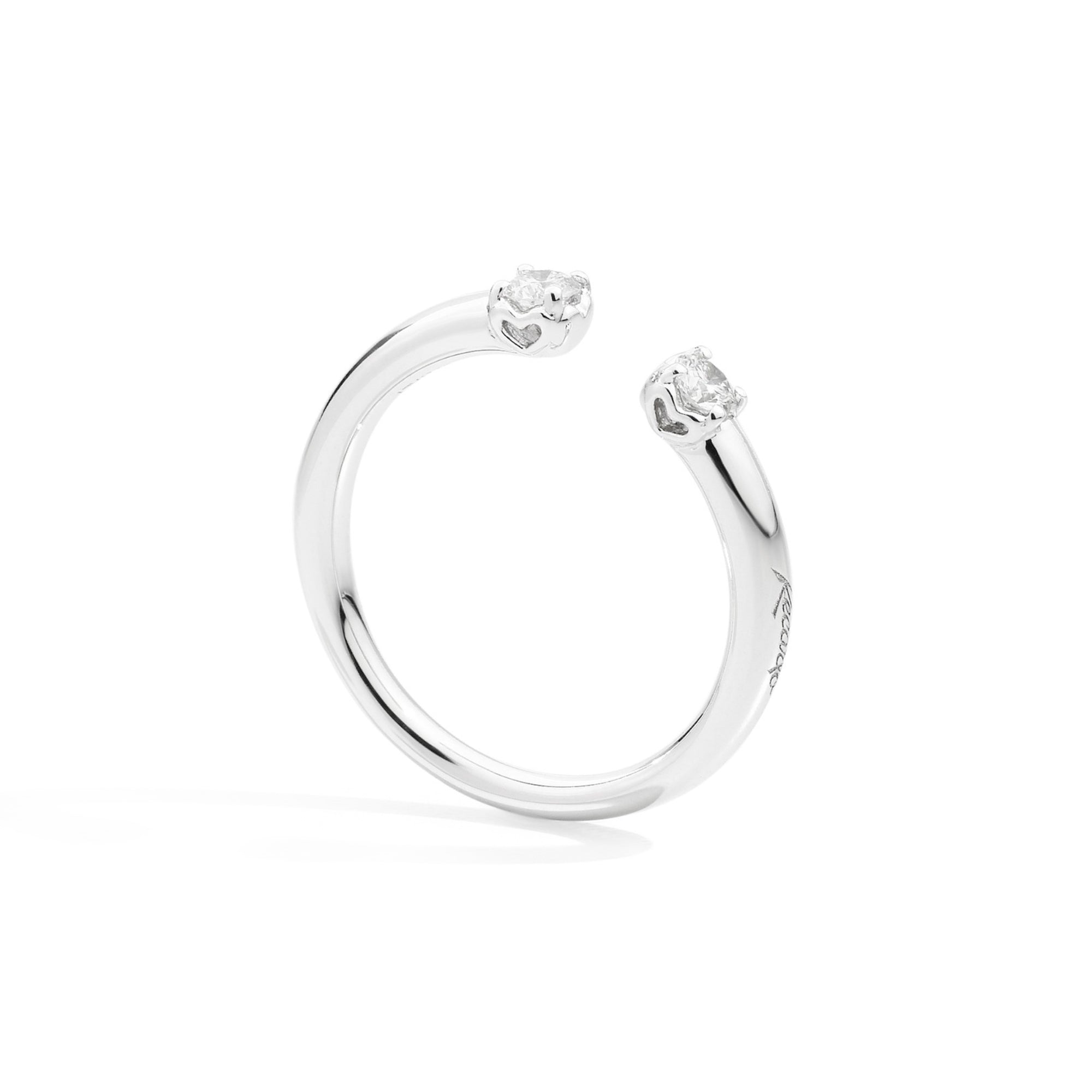 Recarlo Anniversary More Ring - R86FN005/020 (020) aus Weißgold mit Diamant