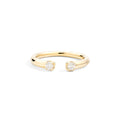 Recarlo Anniversary More Ring - R86FN005/G020 (G020) aus Gelbgold mit Diamant