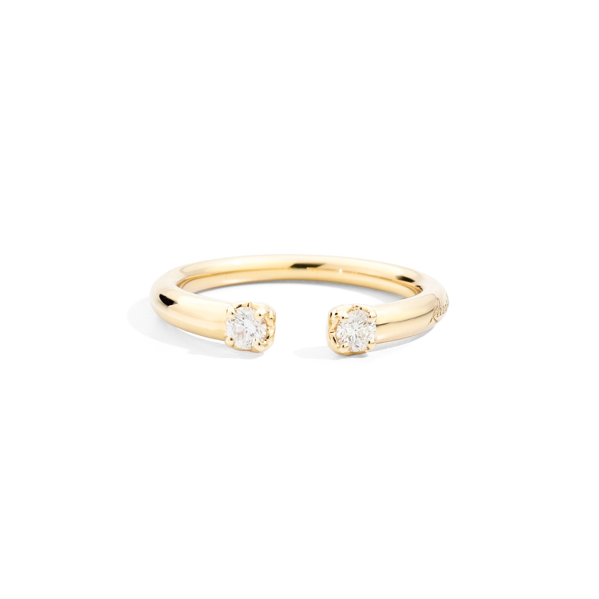 Recarlo Anniversary More Ring - R86FN005/G020 (G020) aus Gelbgold mit Diamant