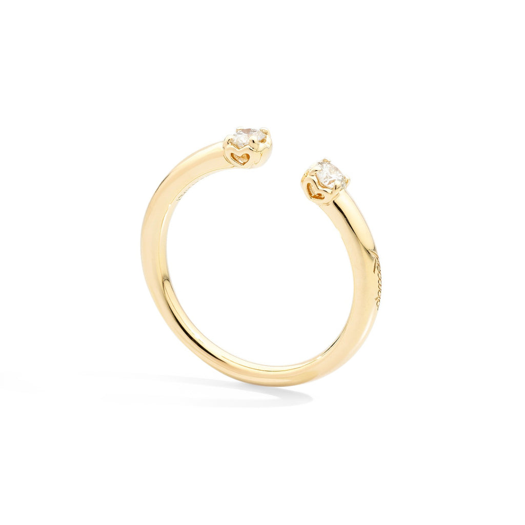 Recarlo Anniversary More Ring - R86FN005/G020 (G020) aus Gelbgold mit Diamant