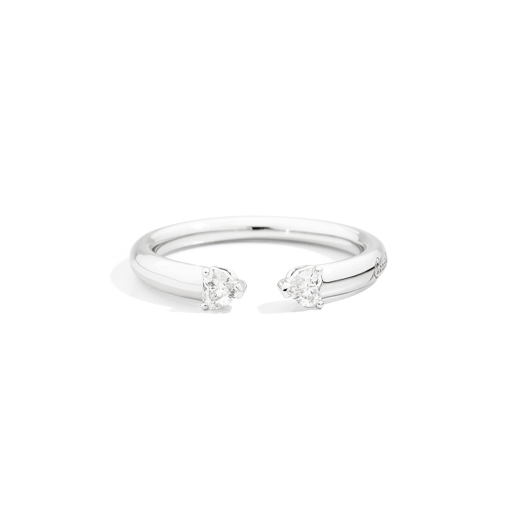 Recarlo Anniversary More Ring - R86FN010/020 (020) aus Weißgold mit Diamant