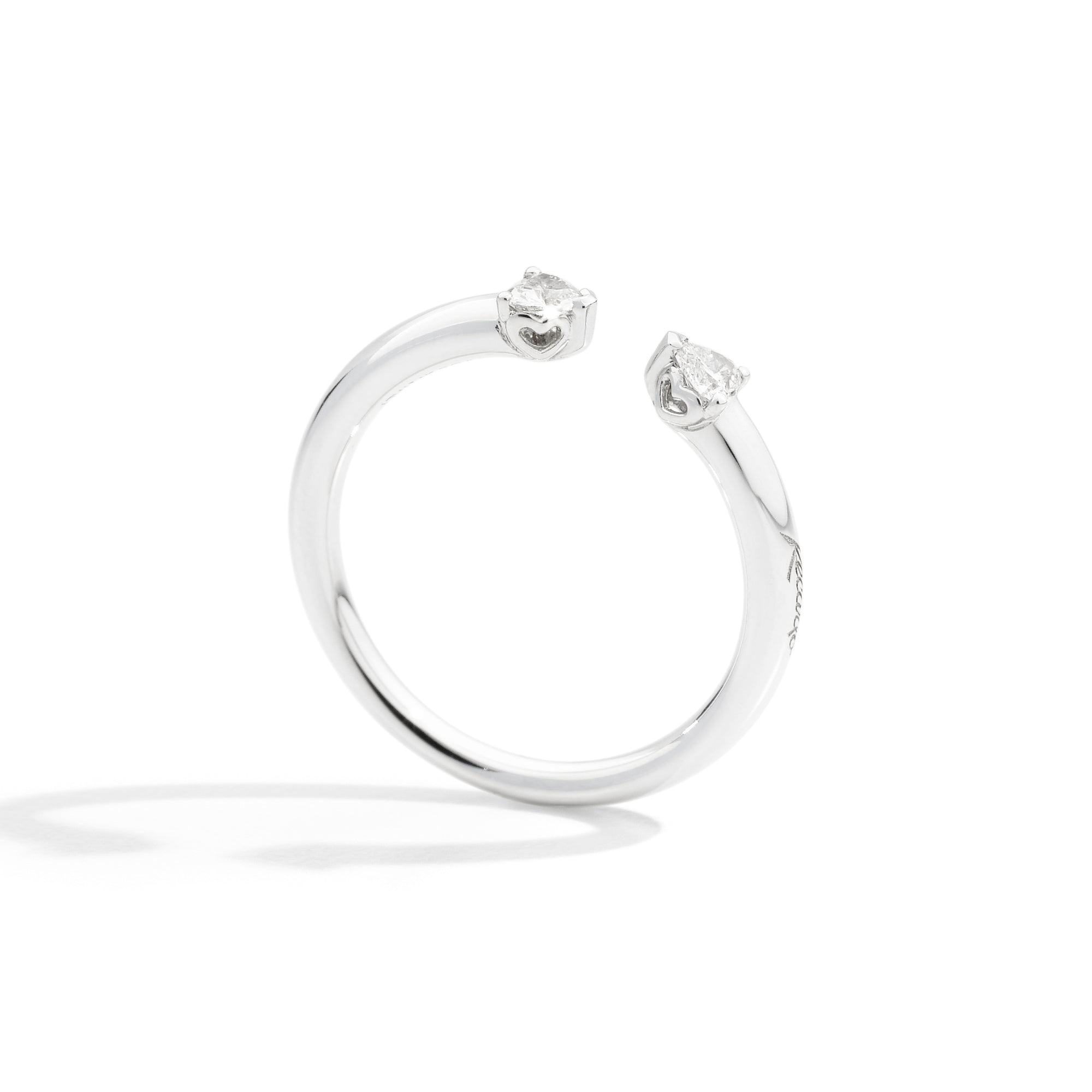 Recarlo Anniversary More Ring - R86FN010/020 (020) aus Weißgold mit Diamant