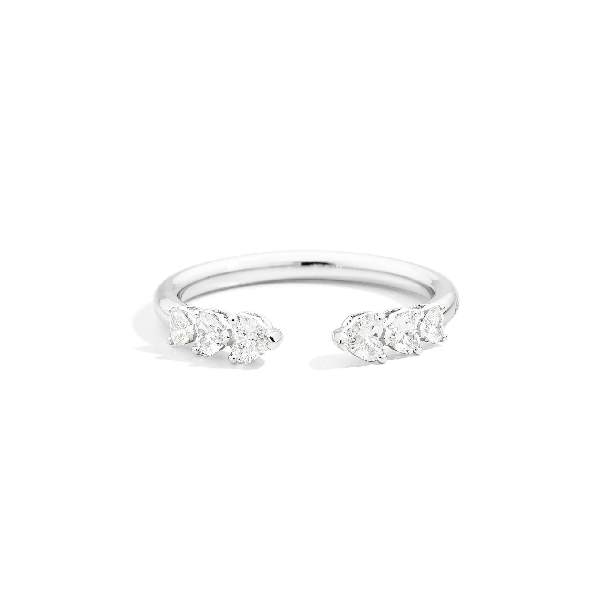 Recarlo Anniversary More Ring - R86FN011/044 (044) aus Weißgold mit Diamant